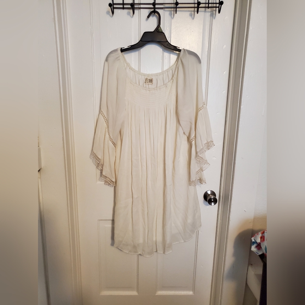 Elegant White Women's Top